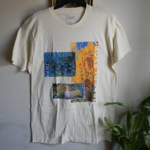 Monet-Impressionist-Large-Cream-Philcos-T Shirt
